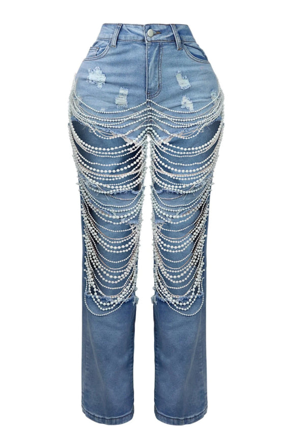 Ocean Of Pearls Jeans